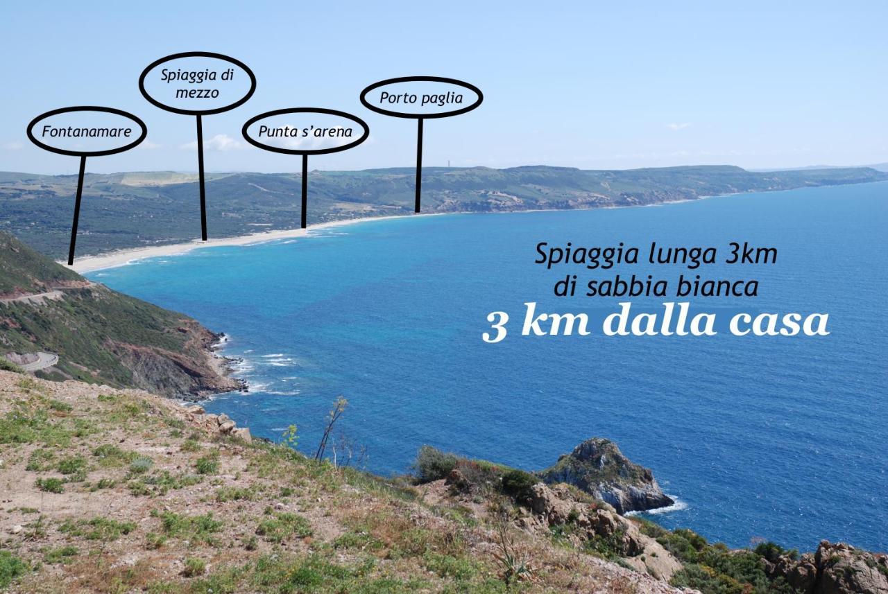 Il Tramonto Tanca Piras Βίλα Nebida Εξωτερικό φωτογραφία